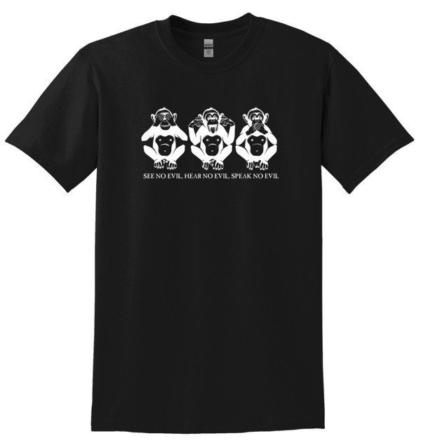 Three Monkeys T-Shirt