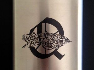 Order of Quetzalcoatl 8oz. Flask