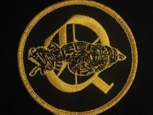 Order of Quetzalcoatl Black & Gold Embroidered Patch (3")