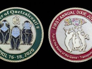 Custom Quetzalcoatl Challege Coin