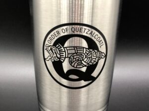 Quetzalcoatl Stainless Steel Travel Cup