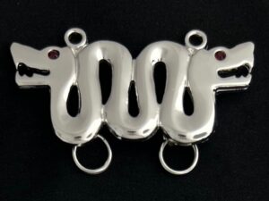 Quetzalcoatl O.K.E.T. Jewel Silver (Lanyard Size)