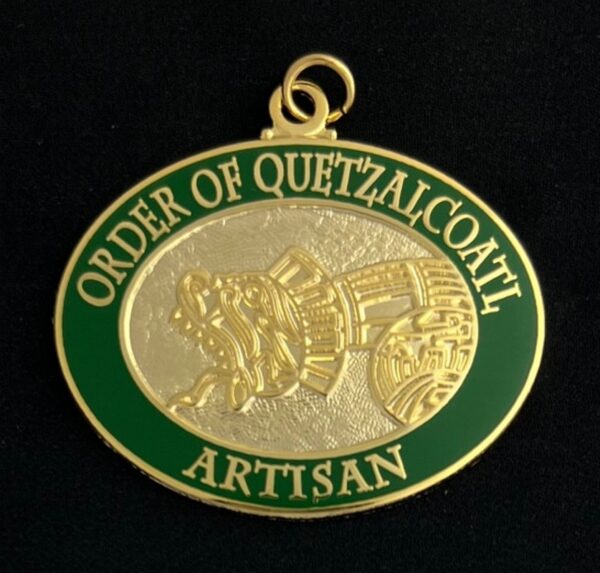 Quetzalcoatl Artisan Medallion