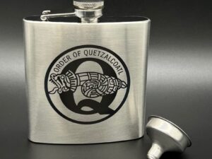 Quaetzalcoatl Flask Gift Set