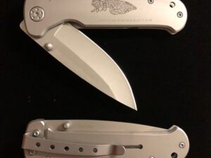 Stainless Steel Frame Lockback Knife