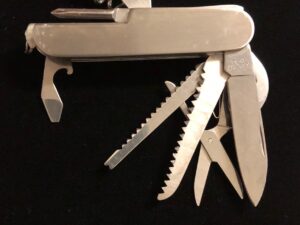 Multi-Function Knife with Stainless Steel Handle