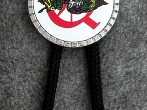 Order of Quetzalcoatl Bolo Tie White