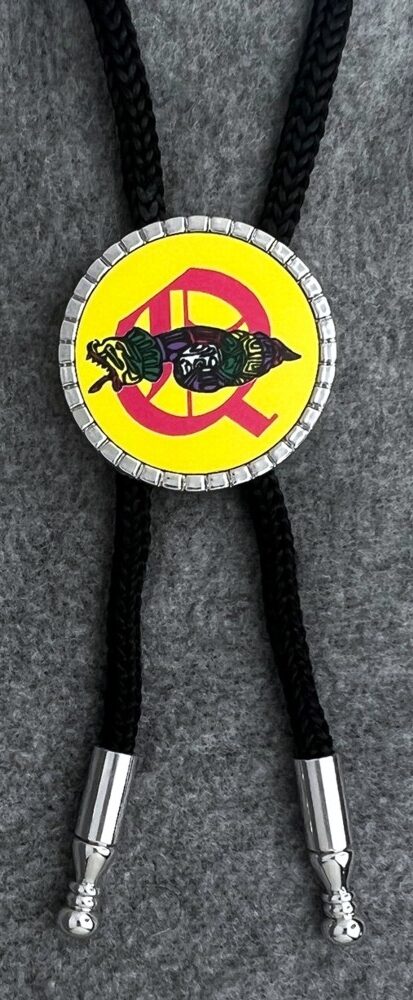 Order of Quetzalcoatl Bolo Tie Yellow