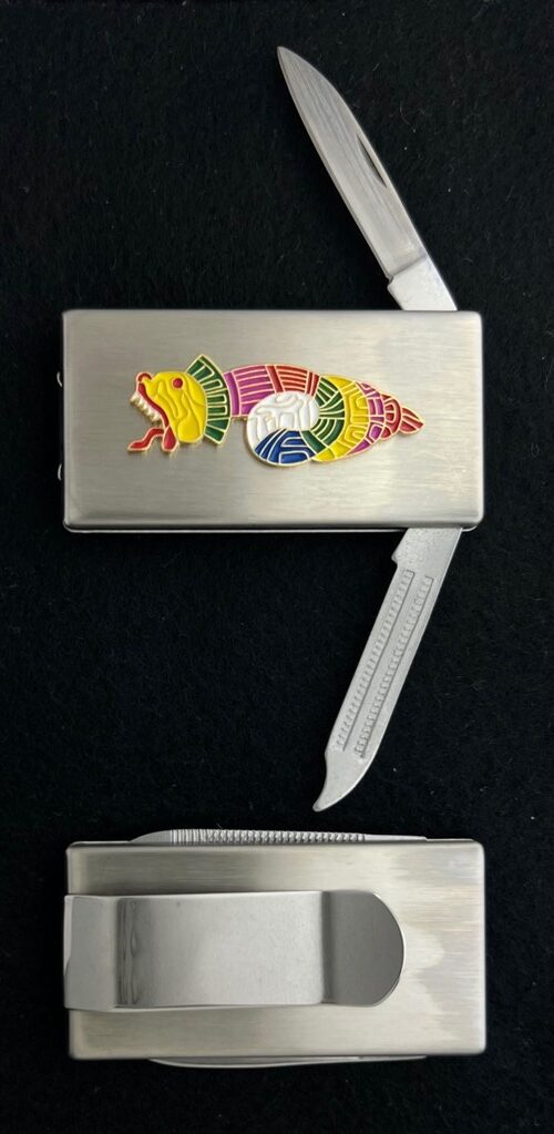Quetzalcoatl Money Clip Knife