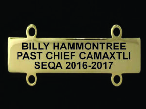 Past Chief Camaxtli Jewel Bar