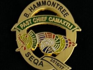Past Chief Camaxtli Lapel Pin (Custom)