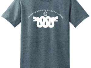 Q Order of Knights, Eagles & Tigers Short Sleeve T-Shirt (Graphite Heather)