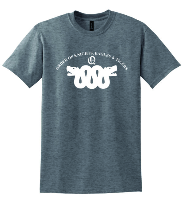 Q Order of Knights, Eagles & Tigers Short Sleeve T-Shirt (Graphite Heather)